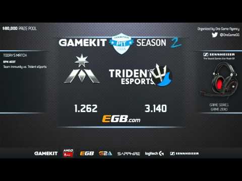 GAMEKIT.COM Counter Pit League Season 2 -TRIDENT vs. IMMUNITY - Game One