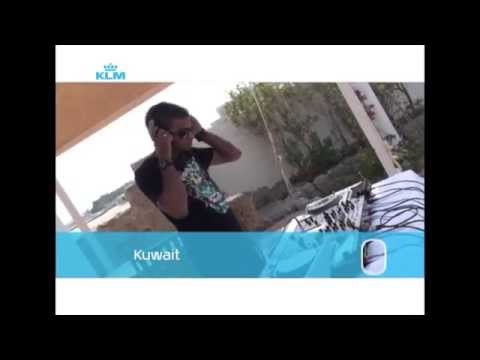 DJ BRUCE - Featured on the KLM Airlines  Inflight video on Kuwait