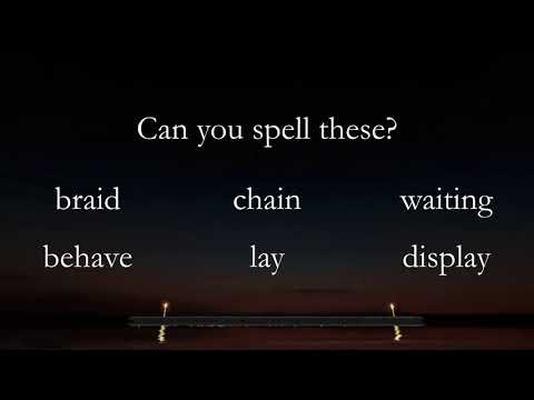 Unit 10 Fundations Three Ways to Make Long A