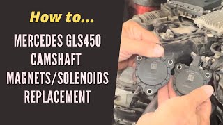 How To Replace Camshaft Adjuster Magnet/Solenoid on Mercedes GLS450