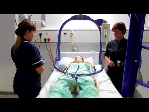 Patient Hoist  -  Staff Training Demonstration