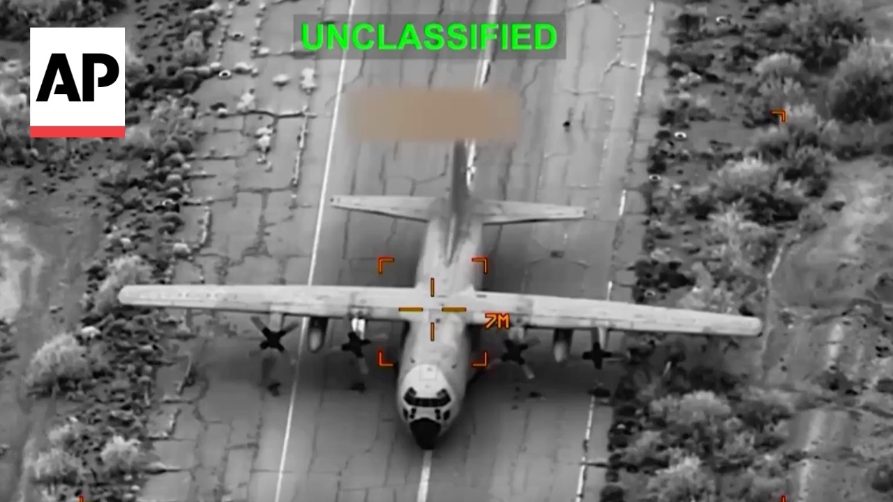 Video | US Central Command releases video of strikes on Iranian planes, boats, trucks
