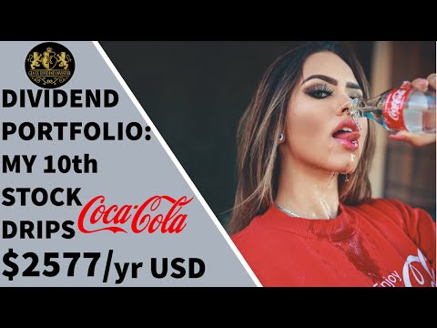 Dividend Portfolio: My 10th Stock Coca-Cola DRIPs $2577/Yr