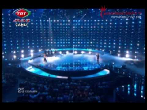 2010 Eurovision Song Contest, Final - 25 Denmark (EurovisionTurkiye.Com)