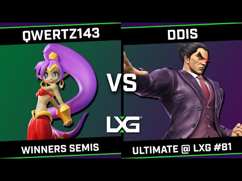 qwertz143 (Mii Gunner) vs DDIS (Kazuya) - Smash Ultimate @ LXG 81