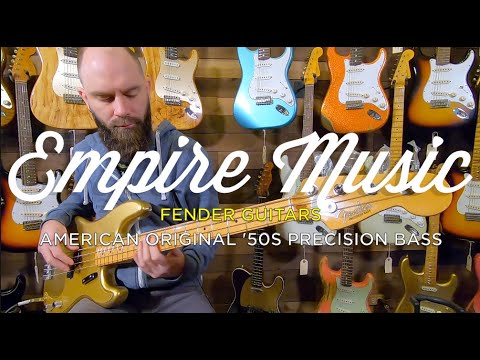 Обзор бас-гитары Fender American Original ‘50s Precision Bass