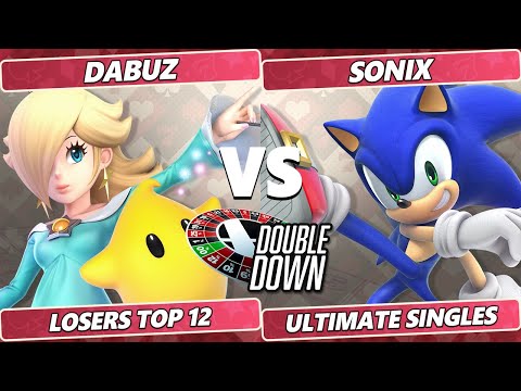 Double Down 2022 Top 12 - Dabuz (Rosalina) Vs. Sonix (Sonic) SSBU Smash Ultimate Tournament