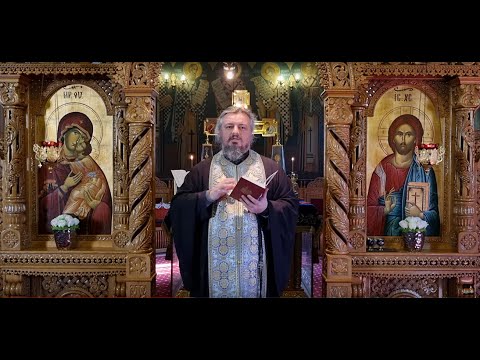 Părintele Macarie Țepeș - Predică la Duminica Izgonirii lui Adam din Rai (a Iertării) - 06.03.2022