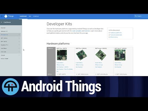 Hands-on with Android Things
