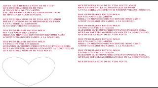 que hubiera sido de mi vida DUELO