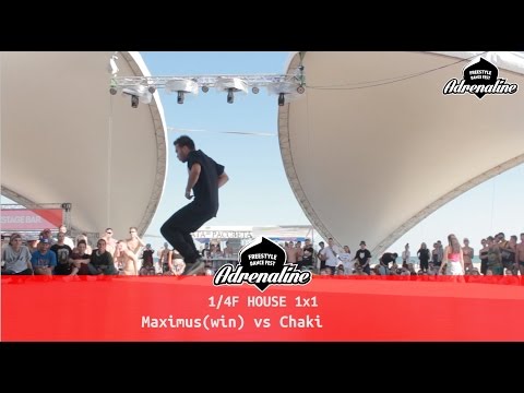1/4F House Maximus(win) vs Chaki@Adrenaline Fest World Finals / Z-Games 2016