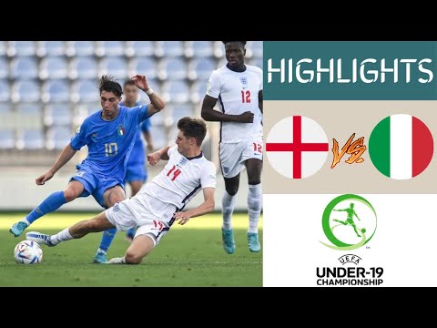 England vs Italy UEFA U19 Championship Extended Highlights | Semi-Final