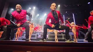 LET'S GO/LIVE LOVE LEGS Front Row View on Ovation of the Seas cruise 04/2023