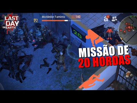 COMO FAZER AS 20 HORDAS DA DELEGACIA MISSÃO DOS INVASORES Last Day On Earth S/Granadas