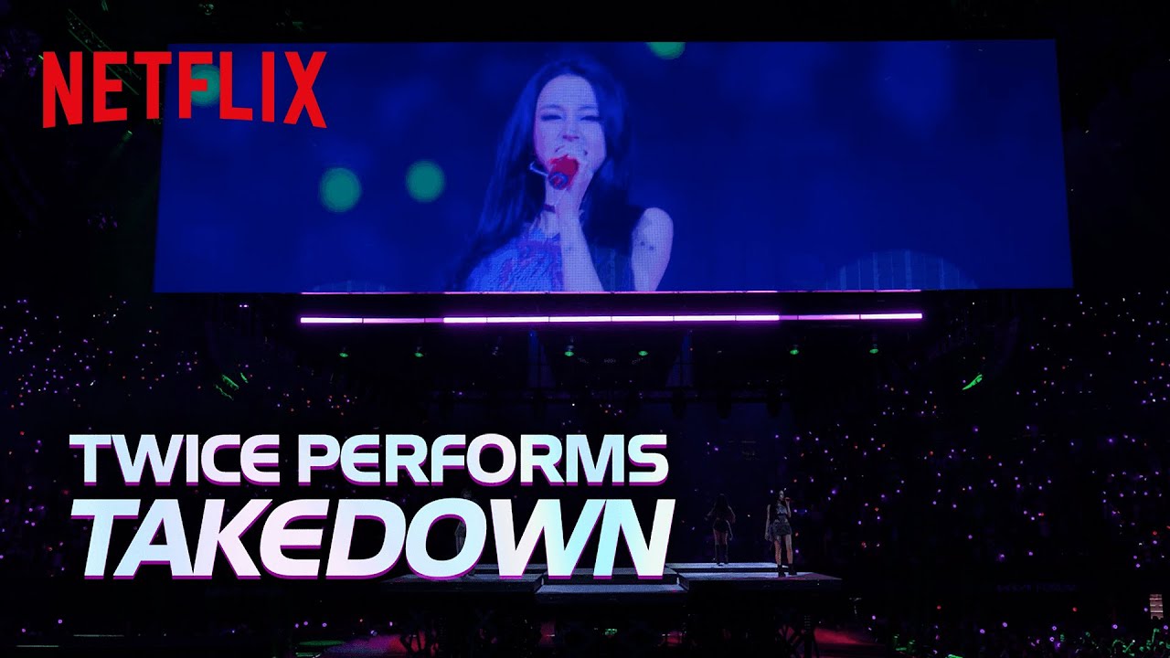 TWICE | TAKEDOWN live | KPop Demon Hunters | Netflix