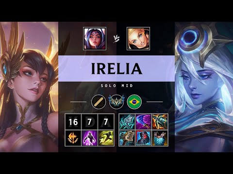 Irelia Mid vs Lux - BR Challenger Patch 25.10