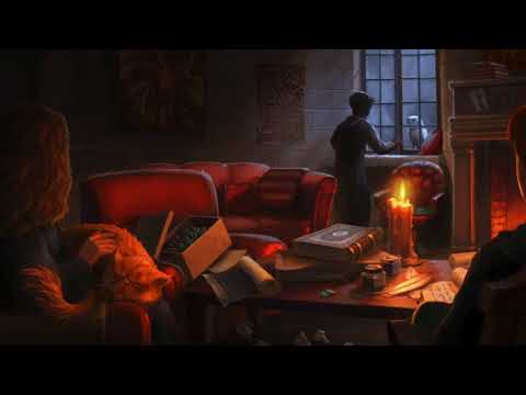 ASMR - Gryffindor Common Room (Harry Potter ambience) ♥