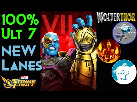 Ultimus 7 100%!! Lanes to Help get you there..