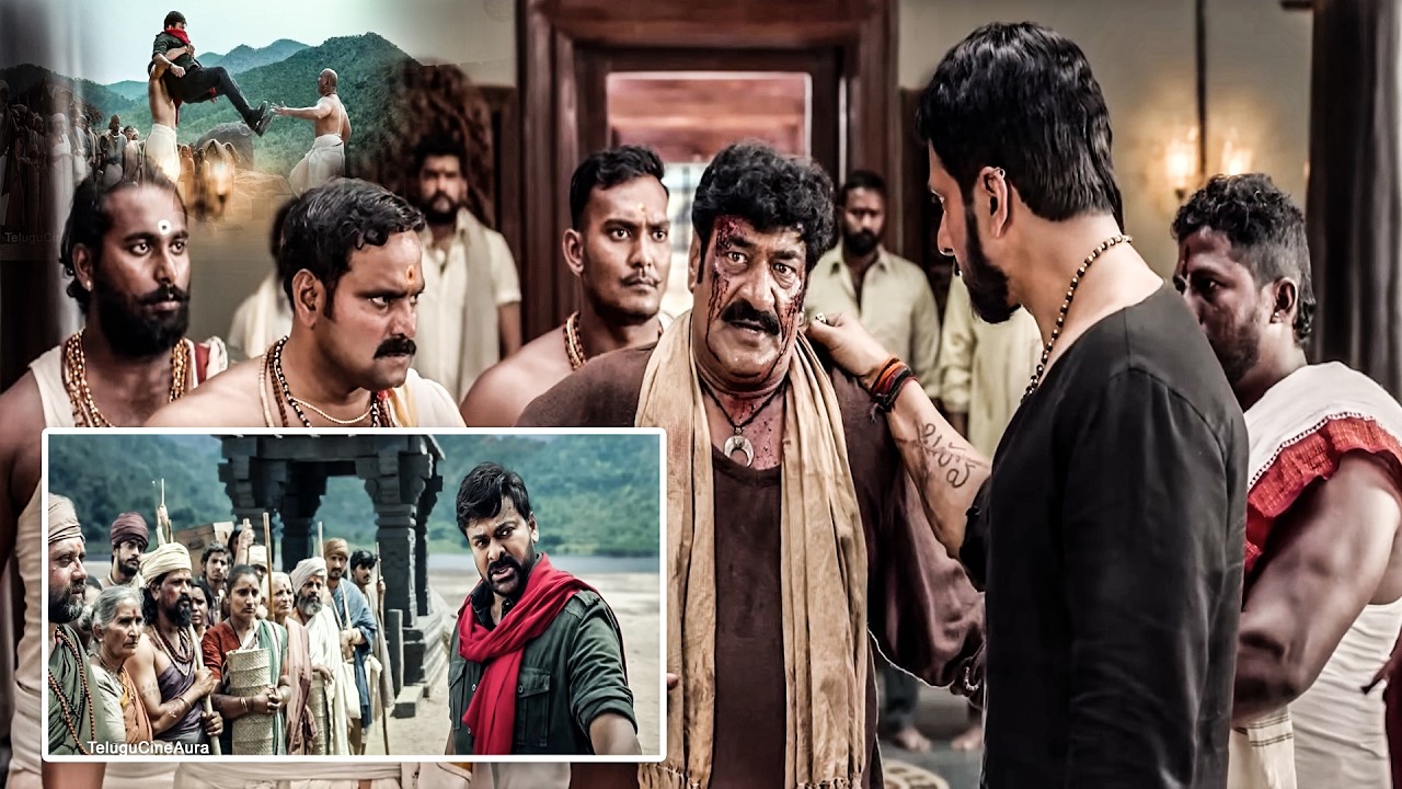 Chiranjeevi Goosebump Movie Blockbuster Movie Scene | @telugucineaura