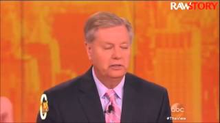 Lindsey Graham reacts to church shooting on ABC's The View