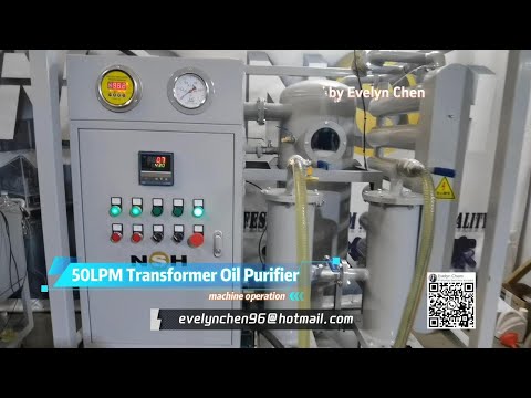 Standard: Insulation Fluids Treating Machine with Double-stage vacuum system