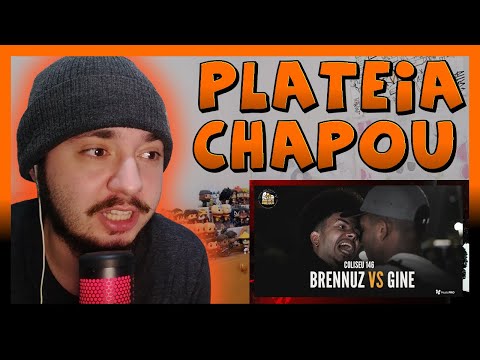 (REVANCHE 🔥🔥) BRENNUZ (SP) X GINE - BATALHA DO COLISEU - EDIÇÃO 146 | REACT BAUEB