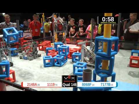 2015 VRC-MS Oppo Q146 -  (2148A 8068F) 64-Opportunity Div-VRC Middle School-VEX Worlds 2015