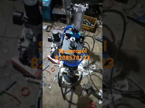 Aerosol high pressure booster pump