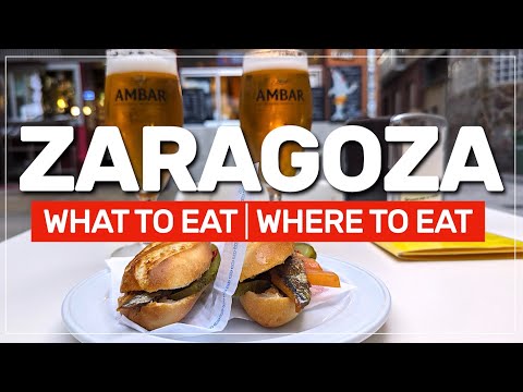 🍽️ the TOP foods you must try in ZARAGOZA and where to eat them 🇪🇸 