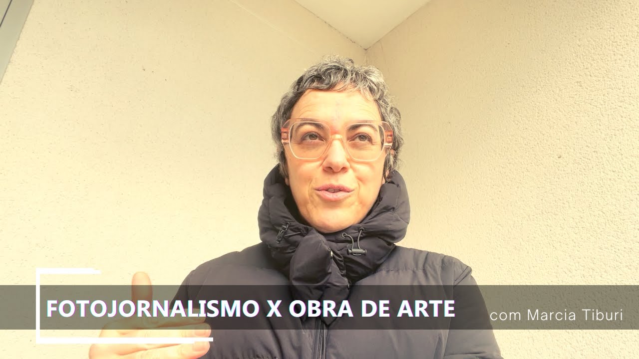 Fotojornalismo x obra de arte | Marcia Tiburi | Filosofia em Comum