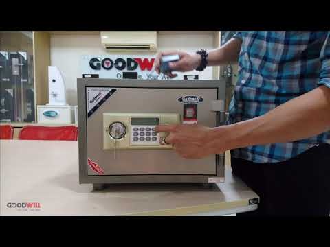 Cách mở khóa khi két sắt điện tử hết pin