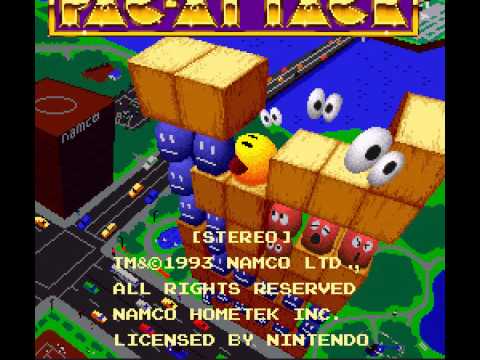 Pac-Attack (SNES / Super Nintendo) - Vizzed.com GamePlay