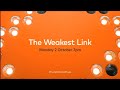 The Weakest Link Challenge UK Promo 2023