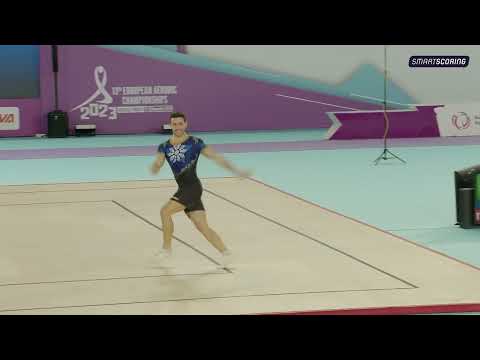NACCI Davide (ITA) 13th European Aerobic Championships Antalya 2023 (1st place)