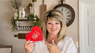 VALENTINES DAY DECORATING | VALENTINES DAY TABLESCAPE | DECORATE WITH ME FOR VALENTINES DAY AT HOME