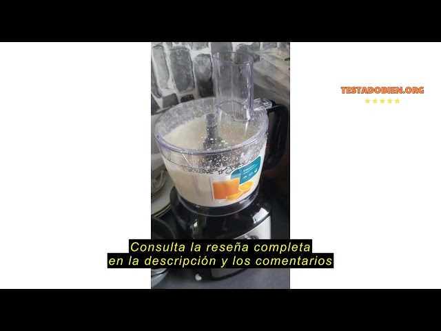 Vídeo relacionado con Cecotec Procesador de Alimentos FoodProcessor Comino 1000 Max. 1000W, 2 Velocidades, Bowl 2L, Exprimidor Zumos, 3 Discos Corte: para Picar, Rebanar y Amasar, Disco para Cremas, Acero Inoxidable