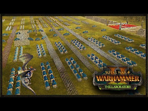 Epic 27,000  High Elf Custom Map - Steel Faith Overhaul - Total War Warhammer 2
