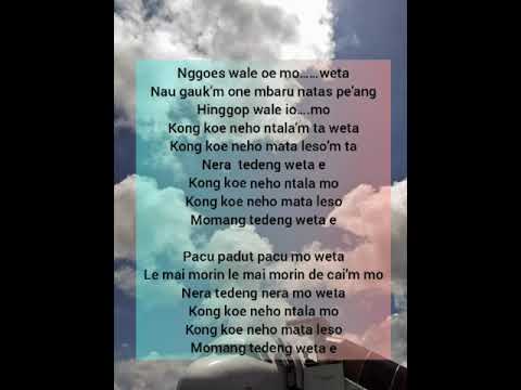 Lagu Manggarai ||Bona Jemarut _Imus Mo Weta|| Lirik