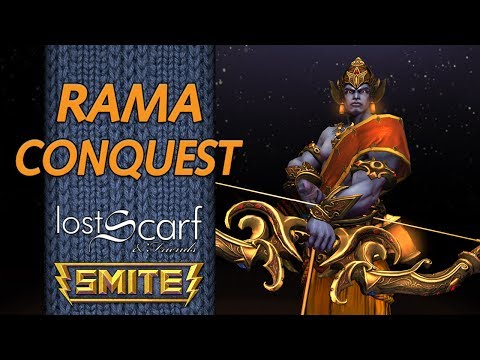 ScarfPlays Smite 450 - Sorta Kinda Penta - Rama Conquest