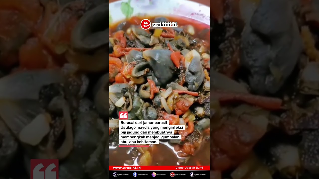 Jagung Berjamur Jadi Makanan Mewah di Meksiko