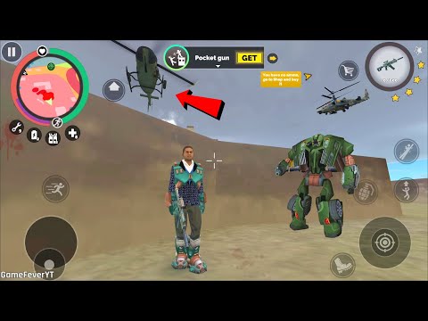 Vegas Crime Simulator (Vegas Hero Fight Army Tank) Vegas Hero Enter Army Base - Android Gameplay HD