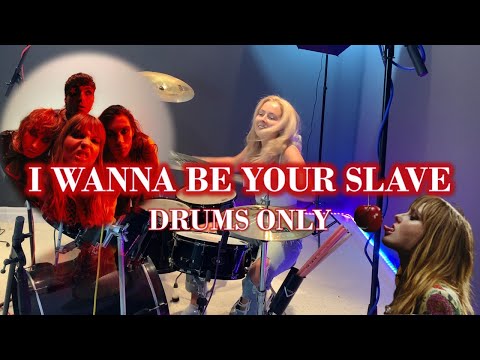 MÅNESKIN - I WANNA BE YOUR SLAVE - DRUMS ONLY - ZOE MCMILLAN