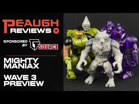 Video Review: MIGHTY MANIAX Wave 3!