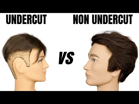 Undercut Haircut vs Non Undercut Haircut - TheSalonGuy