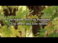 Steven Curtis Chapman - All Things New (Lyric Video) - Radio Edit