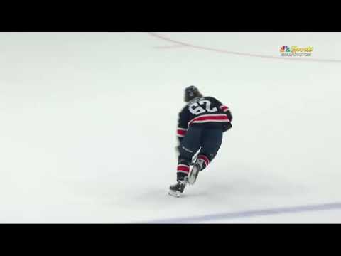 Dmitri Orlov's great pass on Hagelin's goal vs Predators (29 dec 2021)