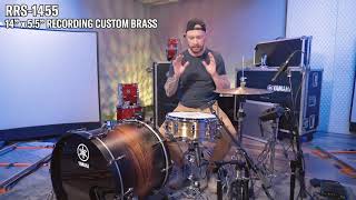 Video thumbnail for Yamaha Brass 14” x 5.5” Snare Drum by Yamaha Corporation of America