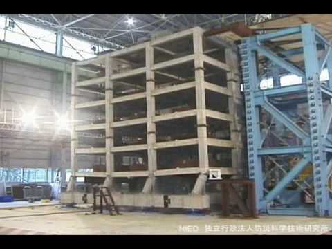 Earthquake simulation of reinforced concrete building | firefighting