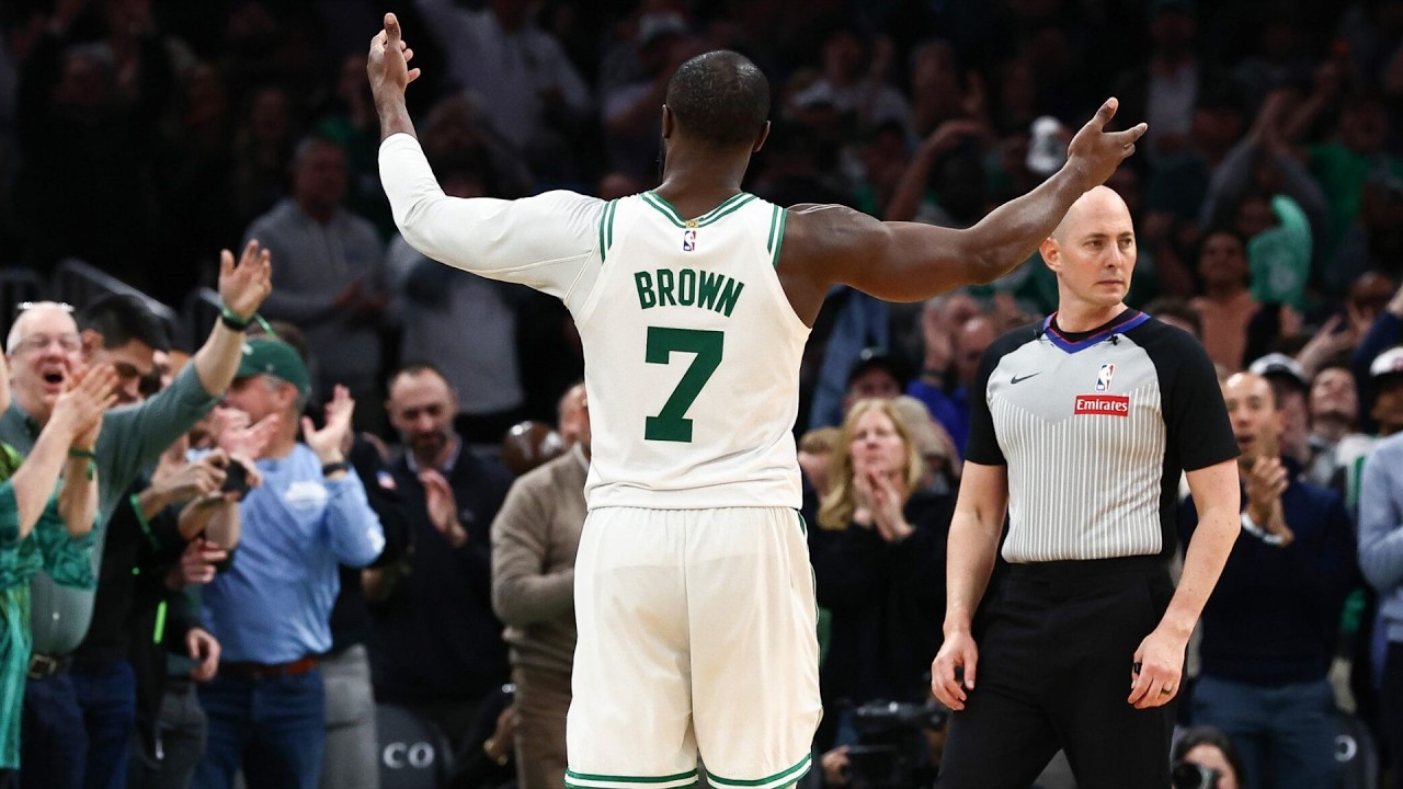 Celtics Snap Thunder 12 Game Streak! Jaylen Brown Poster 31 Pts!