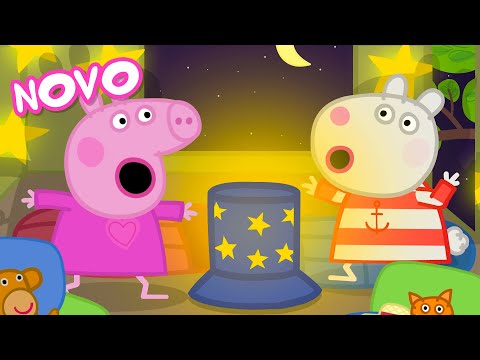 Capa de Peppa Pig Português Brasil | Acampamento na Casa da Árvore | NOVO Contos da Peppa Pig